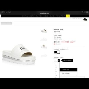 Michael Kors Brady Slides